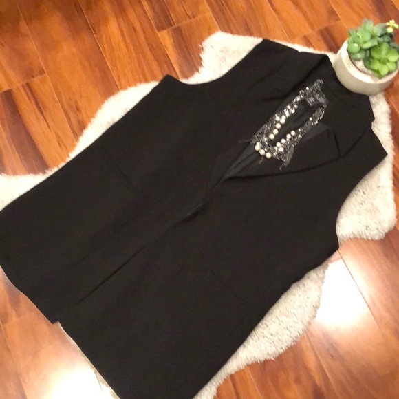 Rachel Zoe Jackets & Blazers - Rachel Zoe Tunic Length Vest in Black